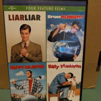 Liar Liar/Bruce Almighty/Happy Gilmore/Billy Madison (DVD, 2012, 2-Disc Set)