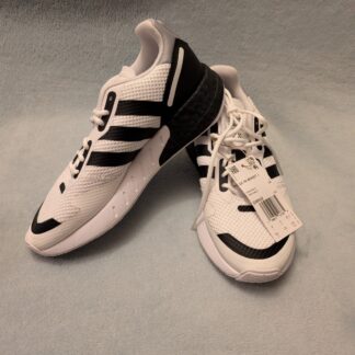 Adidas Zk 1k Boost J Running Shoes Size 4.5 White and Black New