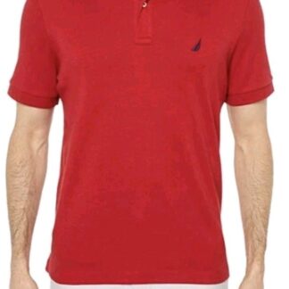 Brand New Nautica Red Mens Polo Classic Fit Size XXL