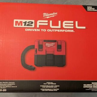 Milwaukee 0960-20 12V M12 FUEL 1.6 Gallon Cordless Wet/Dry Vacuum, HEPA Filter