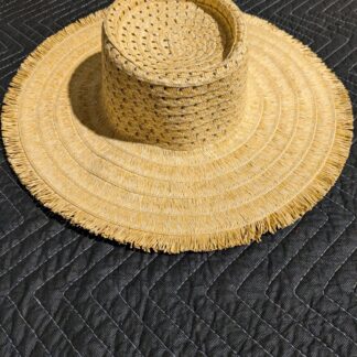 A New Day Woven Tan Sun Hat With Adjustable Sizing
